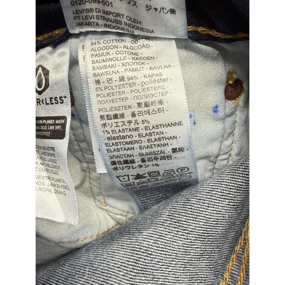 Levis‎ 501 Jeans 150 Anniversary Mens Measured 28x30 Blue Straight